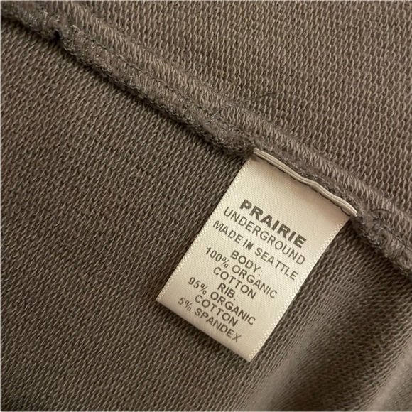 Prairie Underground Long Cloak Hoodie~ Cement - Picture 6 of 8